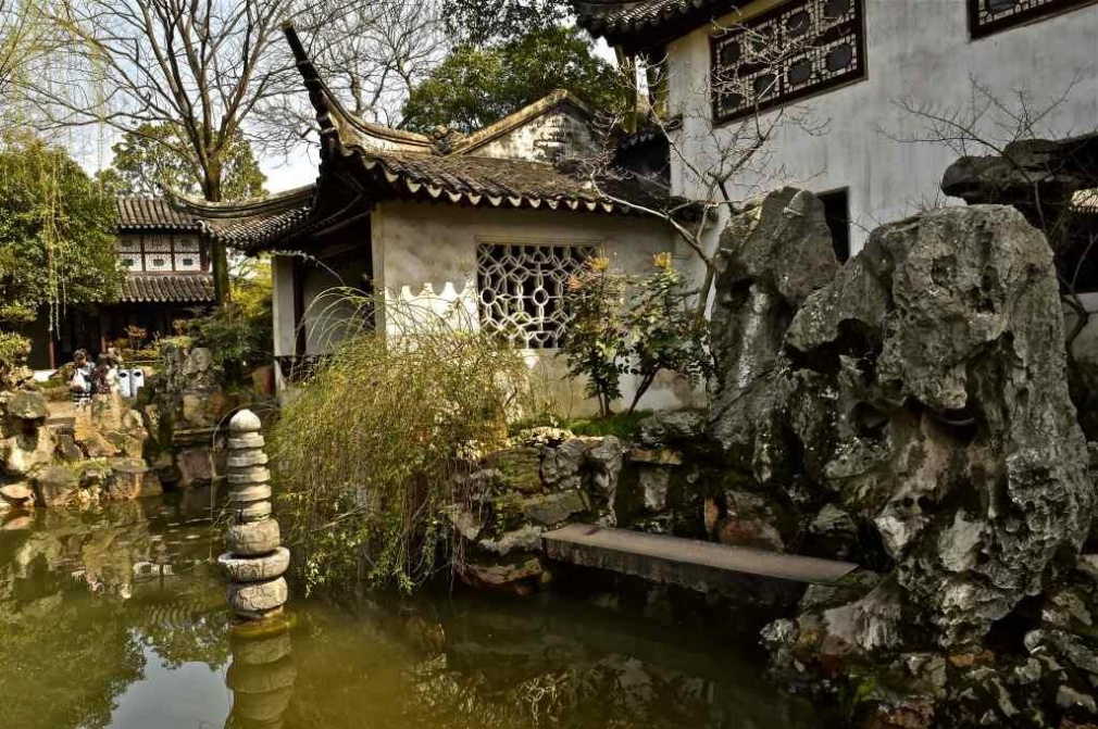 Сучжоу. Классические сады в городе.