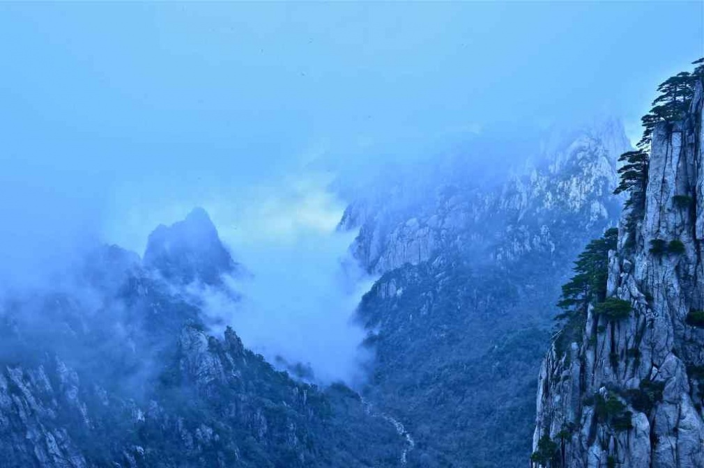 Гора Хуаншань.