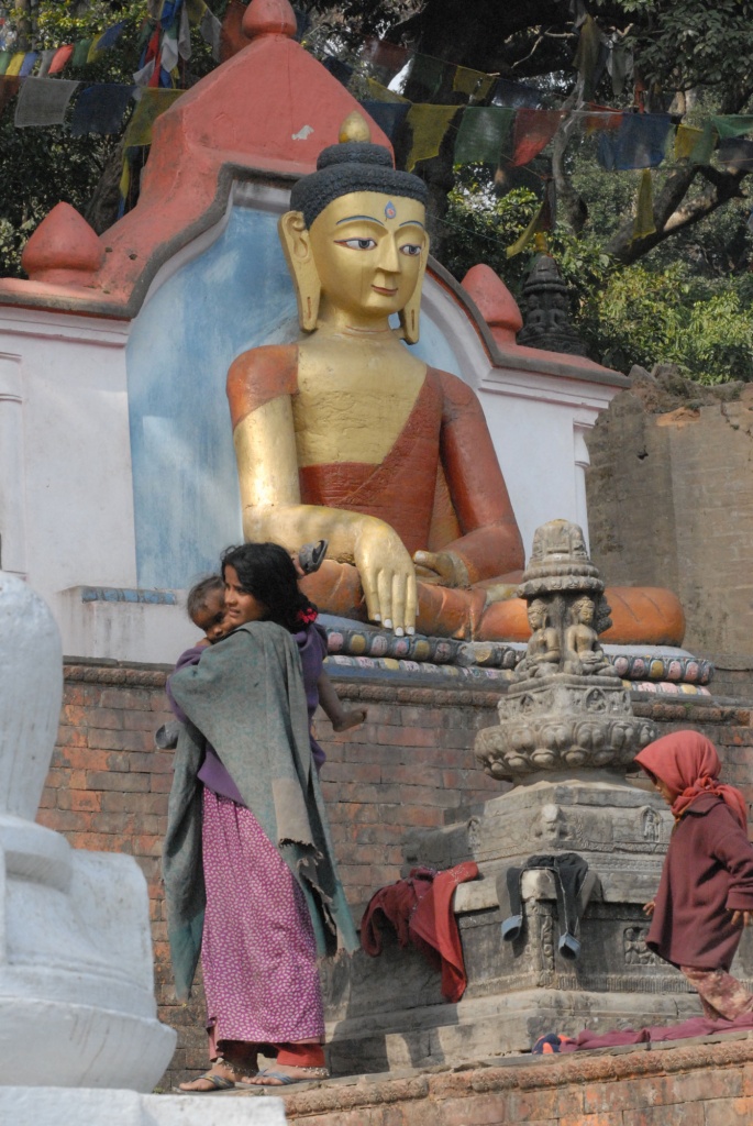 Долина Катманду. Храмовый комплекс Ступа Сваямбунатх (Ступа).