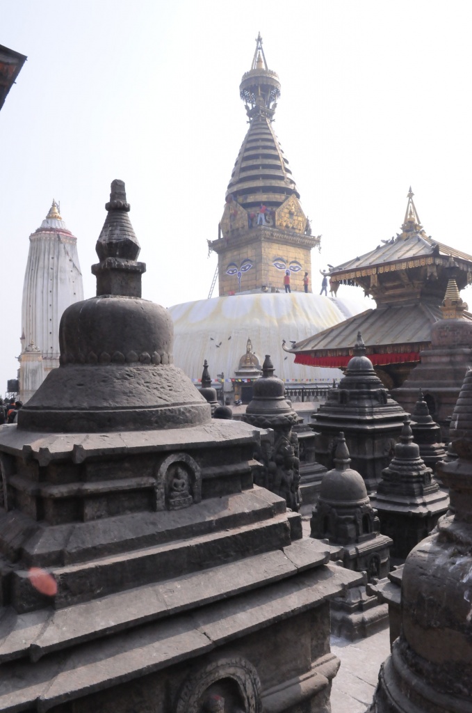 Долина Катманду. Храмовый комплекс Ступа Сваямбунатх (Ступа).