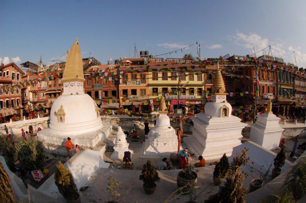 Долина Катманду. Храмовый комплекс Ступа Боднатх.
