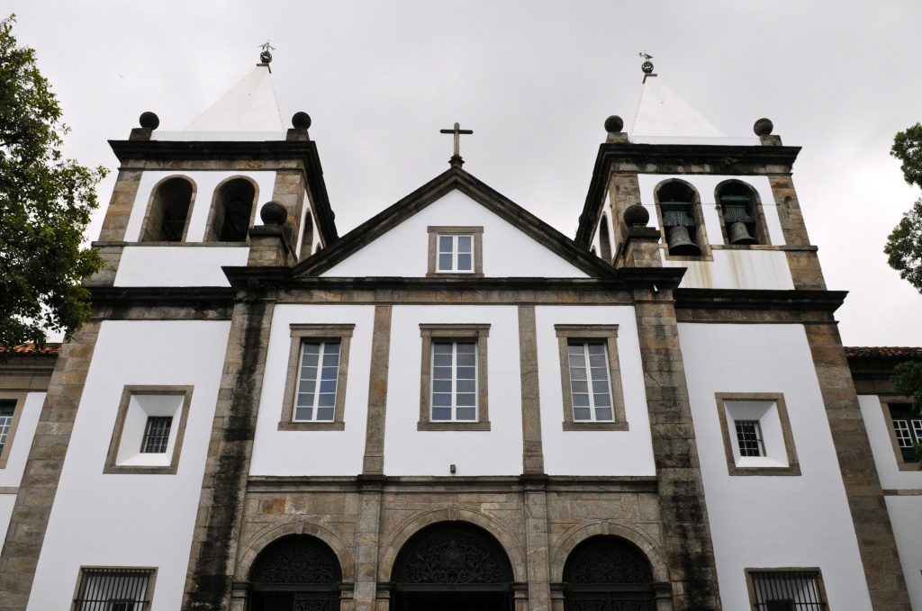 Рио-де-Жанейро. Церковь и монастырь Святого Бенедикта как часть ландшафта Рио-де-Жанейро
