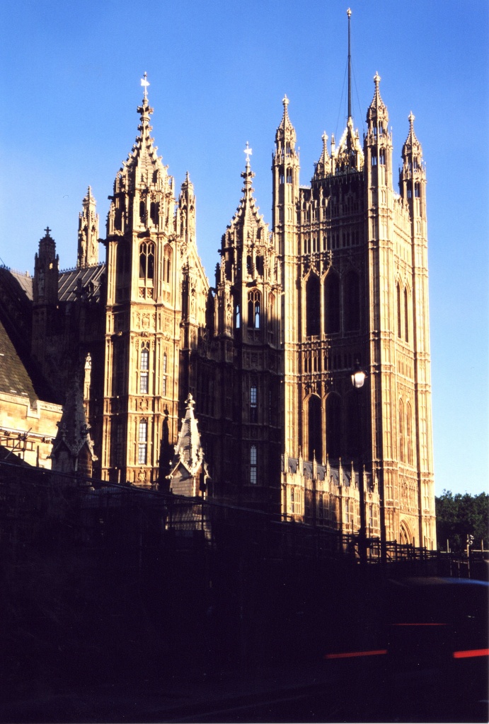 Лондон. Вестминстерский дворец, Вестминстерское аббатство и церковь Cент-Маргарет.