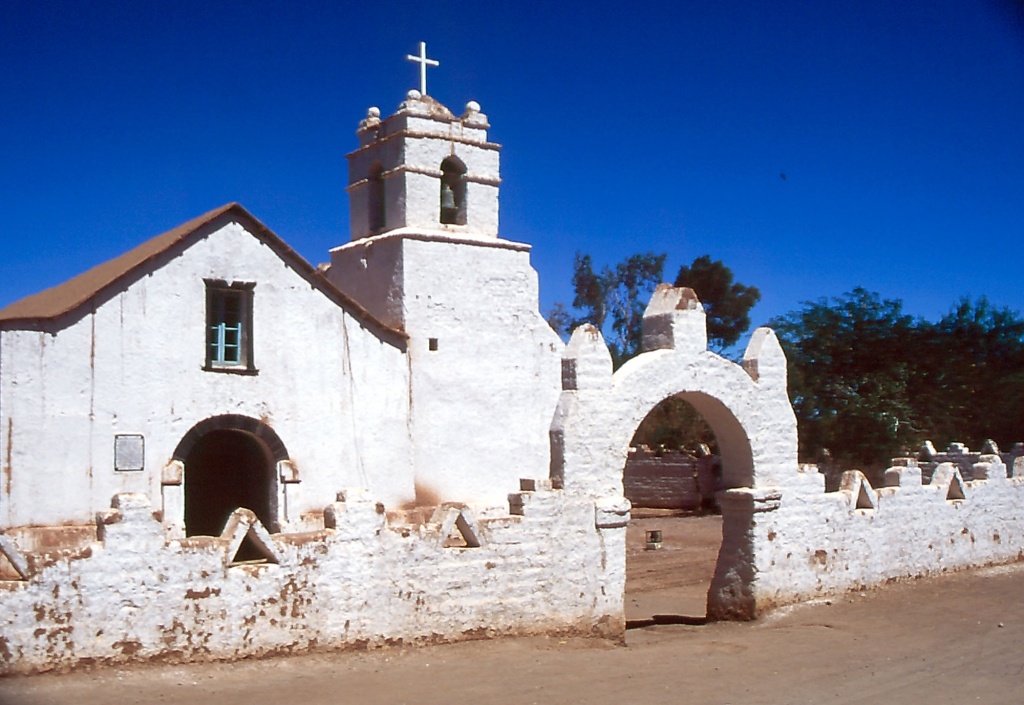 Городок Сан-Педро-де-Атакама.