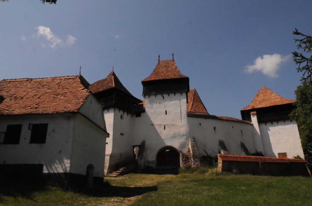 Деревни с укрепленными церквями в Трансильвании. Деревня Вискри.