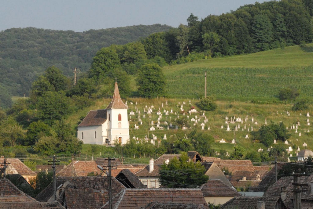 Деревни с укрепленными церквями в Трансильвании. Деревня Бьертан.