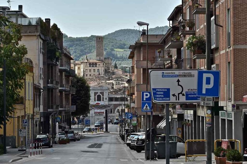 Сполето исторический центр