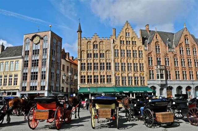 Брюгге. Исторический центр города.