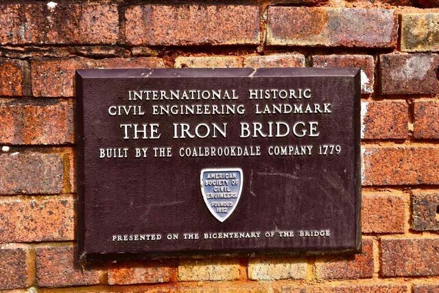Чугунный мост через реку Северн (Айрон бридж)